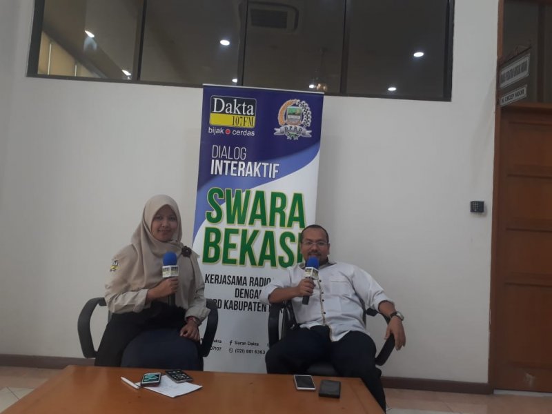 Dialog Swara Bekasi bersama Anggota Komisi III DPRD Kabupaten Bekasi, Uryan Riana