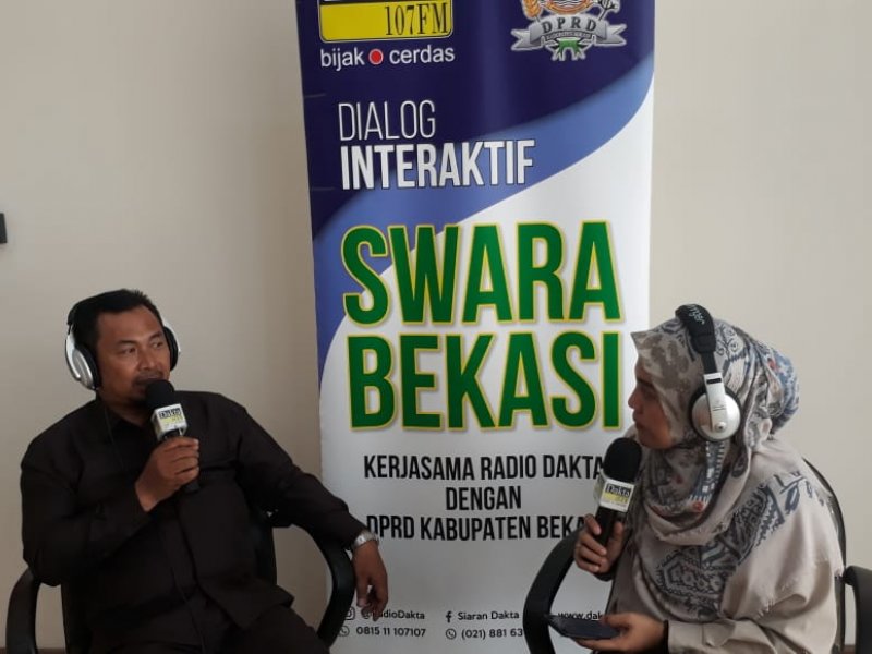 Dialog Swara Bekasi bersama Anggota Komisi II DPRD Kabupaten H. Ayub Rohadi