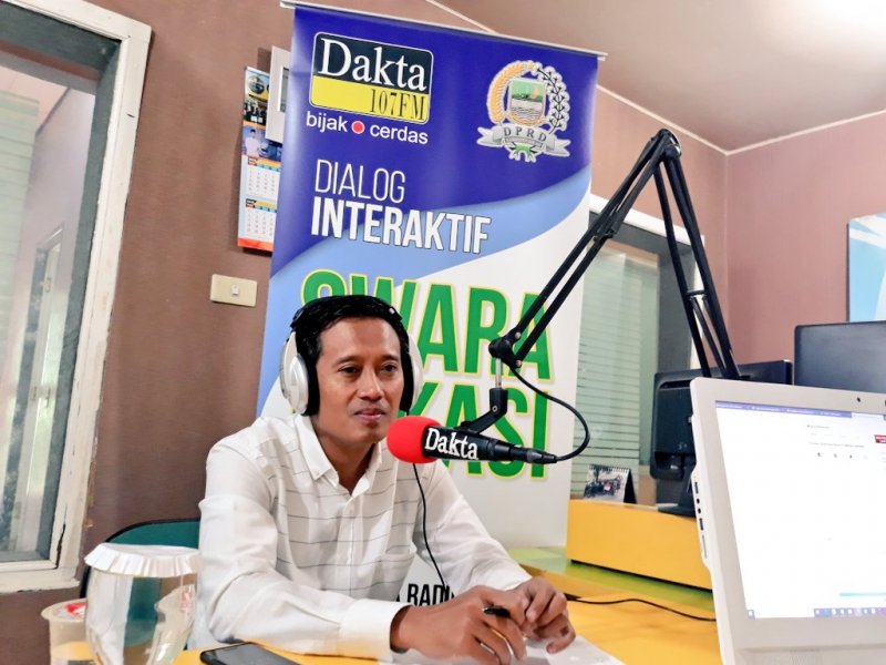 Dialog Swara Bekasi bersama Anggota Komisi IV DPRD Kab Bekasi, Muhtada Sobirin