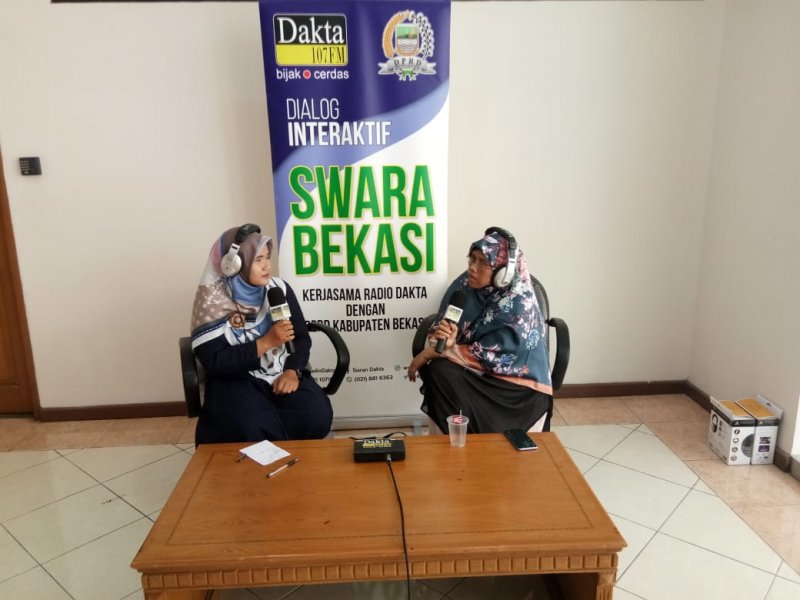 Dialog Swara Bekasi bersama Anggota Komisi IV DPRD Kabupaten Bekasi, Fatma Hanum