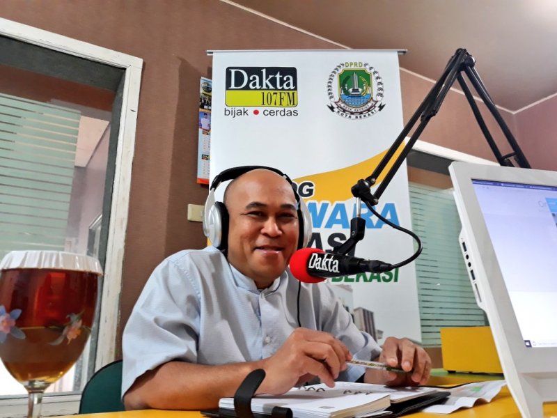 Dialog Swara Bekasi bersama Ketua Bapemperda DPRD Kota Bekasi, Abdul Muin Hafied