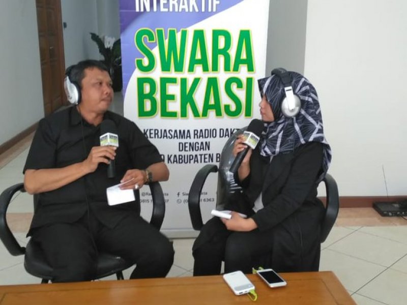 Dialog Swara Bekasi bersama Ketua Komisi IV DPRD Kab Bekasi, H Anden