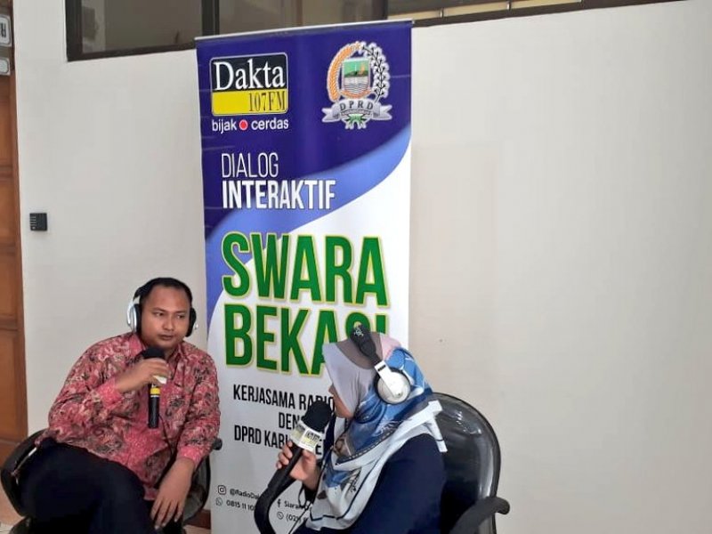 Dialog Swara Bekasi bersama Ketua Komisi I DPRD Kabupaten Bekasi, Yudhi Darmansyah