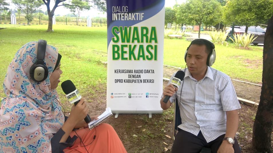 Dialog Swara Bekasi bersama anggota DPRD Kabupaten Bekasi Haryanto