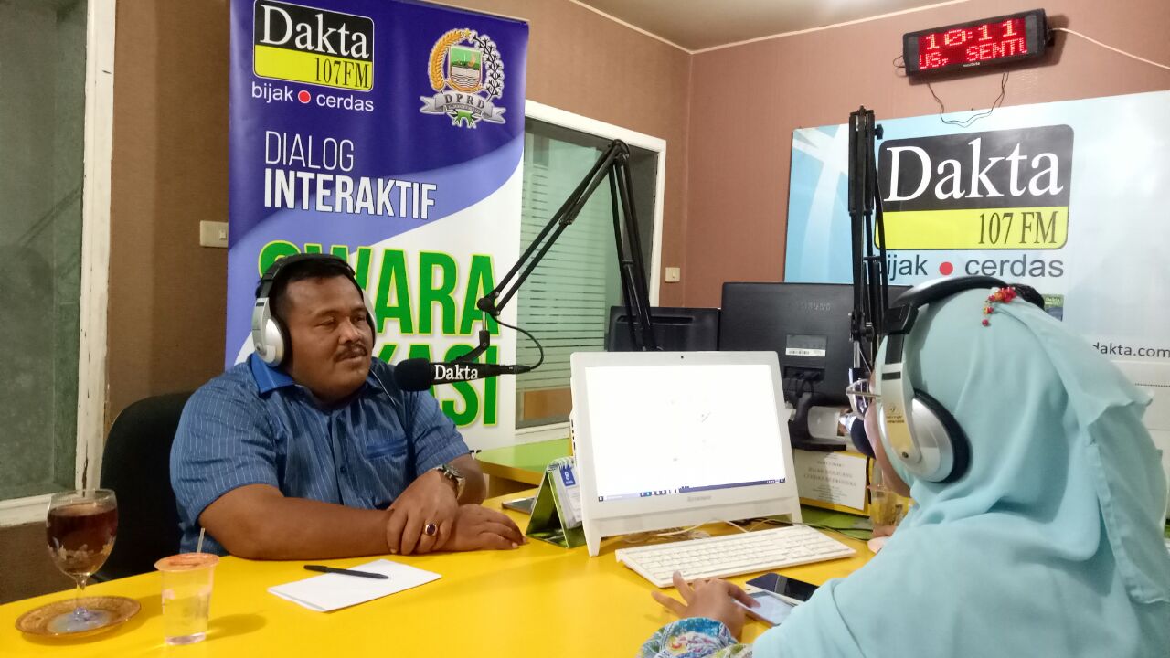 Dialog swara bekasi bersama wakil ketua dprd kabupaten bekasi mustakim