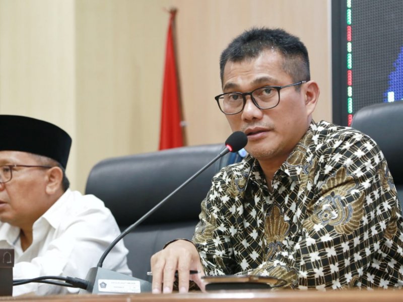 Direktur Bina Umrah dan Haji Khusus dari Kemenag, Arfi Hatim