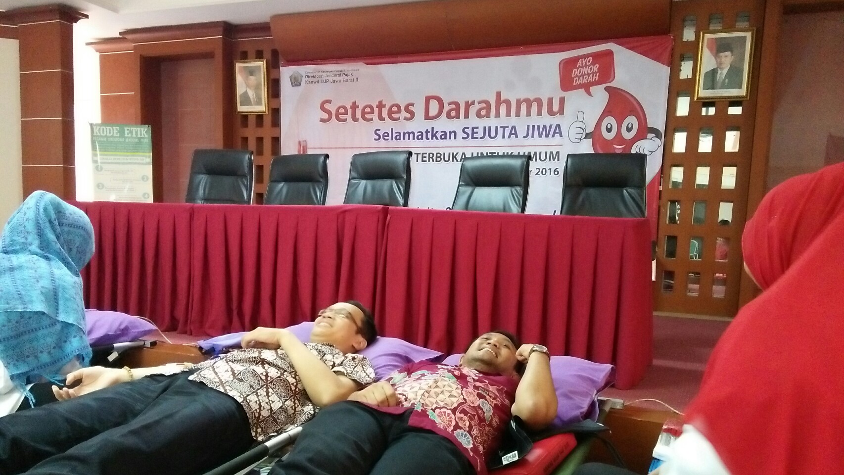 Donor Darah di Kantor DJP Jabar II