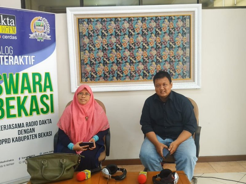 Fatmah Hanum, Anggota Komisi IV DPRD Kabupaten Bekasi dalam Dialog SWARA Bekasi (13/11)