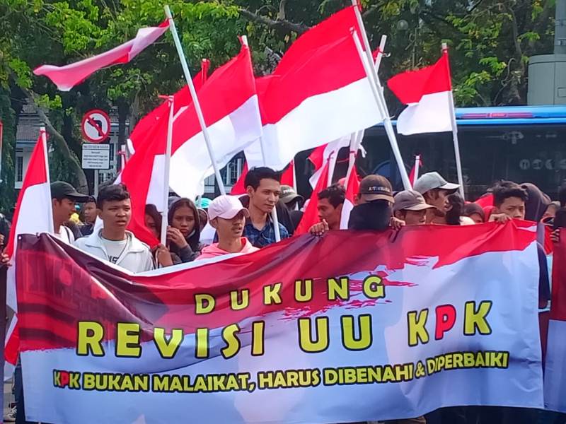 Front Masyarakat Pengawal KPK Tuntut Pembubaran Wadah Pegawai KPK