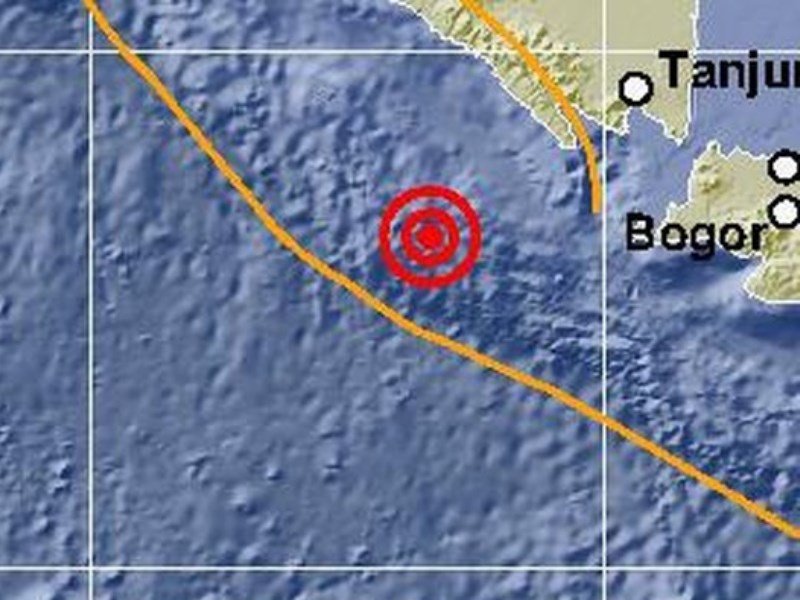 Gempa M 5,3 Terjadi di Lampung