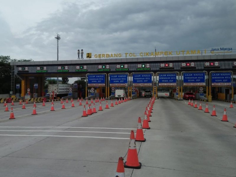 Gerbang Tol Cikampek Utama 1 (Foto: Jasa Marga)