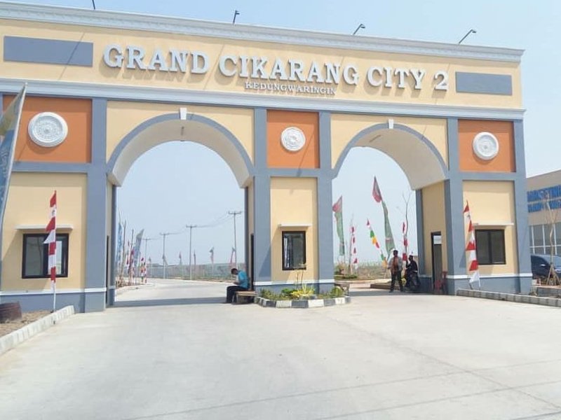 Gerbang masuk Grand Cikarang City 2