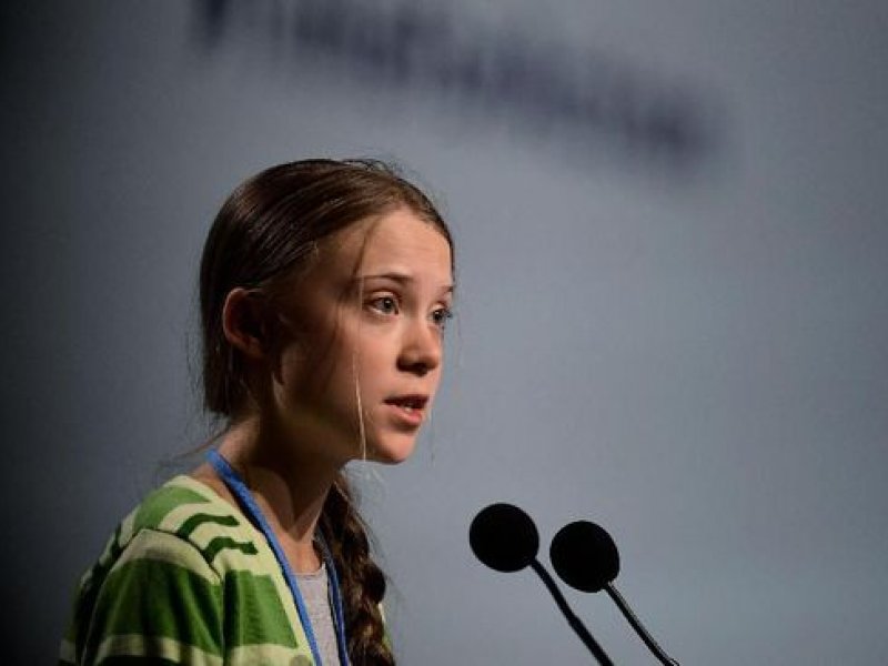 Greta Thunberg.  (Foto: CRISTINA QUICLER / AFP)