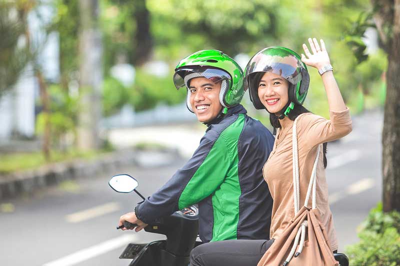 Ilustrasi Ojek Online