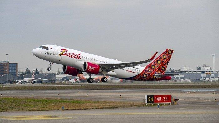 Ilustrasi Pesawat Batik Air