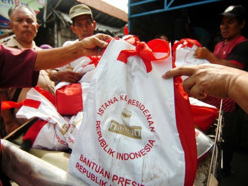 Bantuan dari pemerintah (dok. Antara)