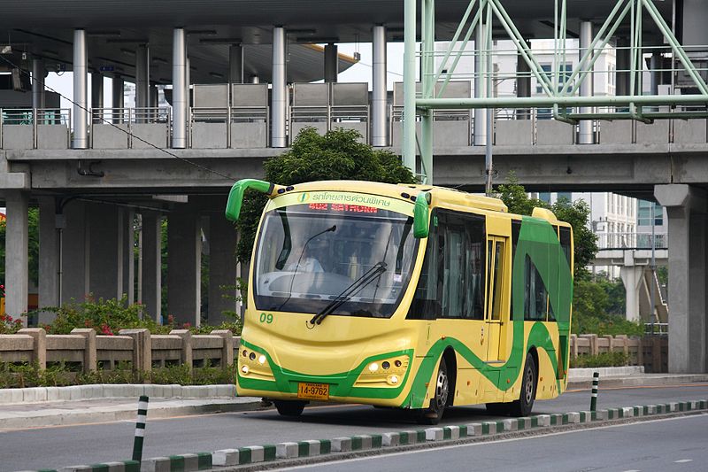 Ilustrasi bus rapid transit