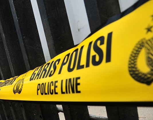 Ilustrasi garis polisi