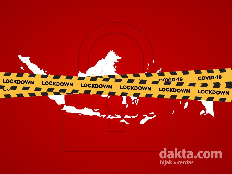 Ilustrasi lockdown