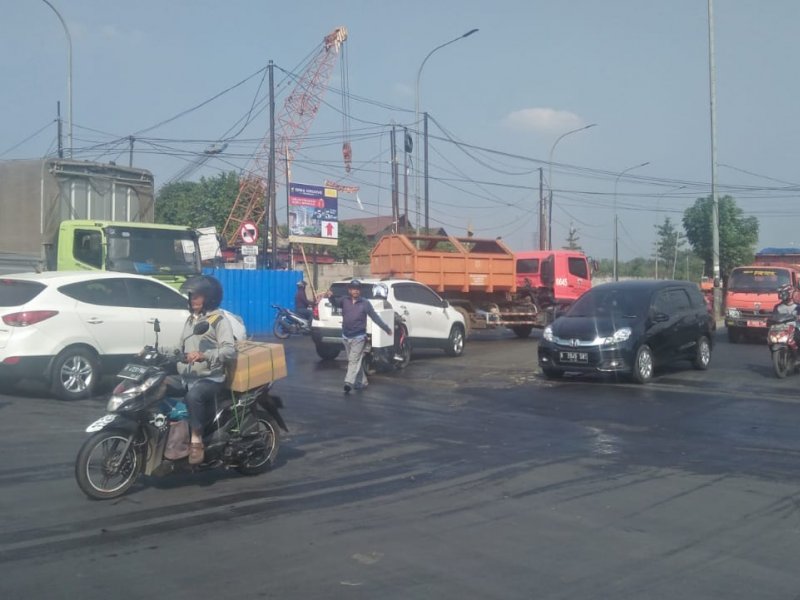 Jalan Narogong Kota Bekasi (Dakta/Bayu)