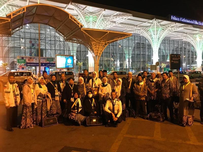 Jamaah Dakta Umroh angkatan IX tiba di Madinah