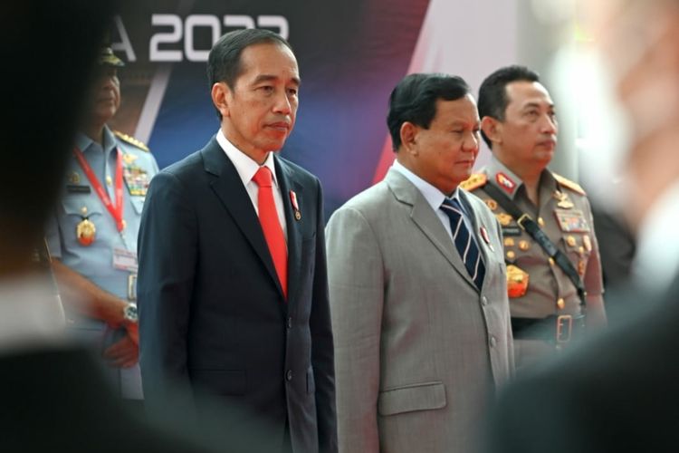 Jokowi bersama Prabowo