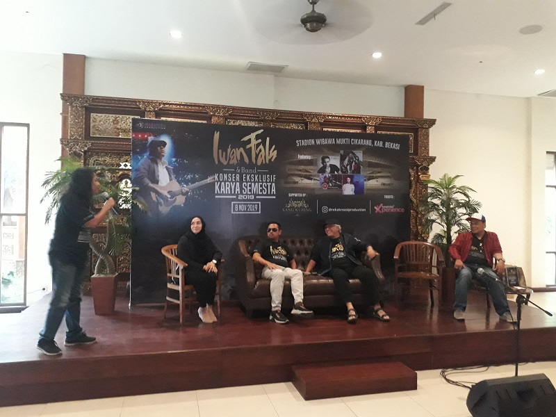 Jumpa pers terkait Konser Bertajuk Karya Semesta 2019 di Cikarang 1