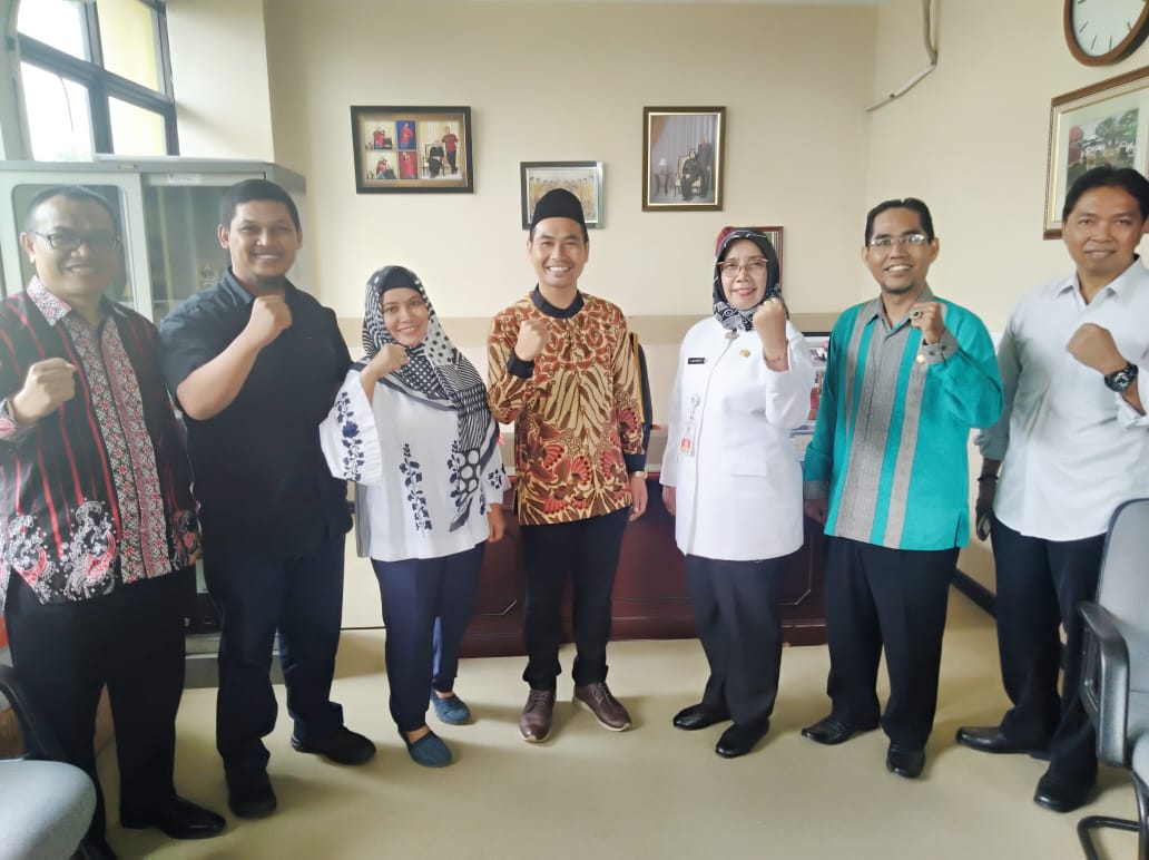 KPU Kabupaten Bekasi melakukan kunjungan ke sejumlah instansi guna menjalin sinergitas