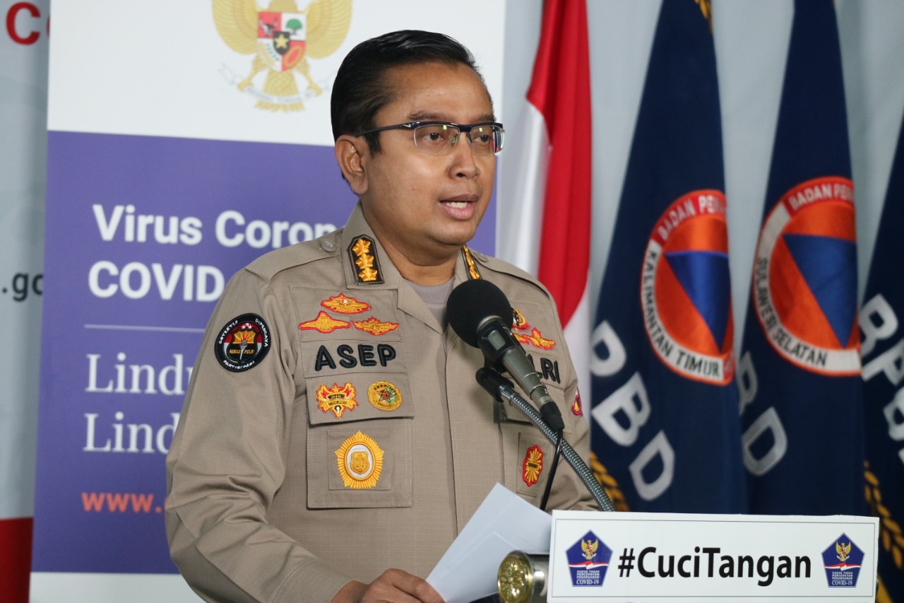 Kabagpenum Divisi Humas Polri Kombes Pol Asep Adi Saputra