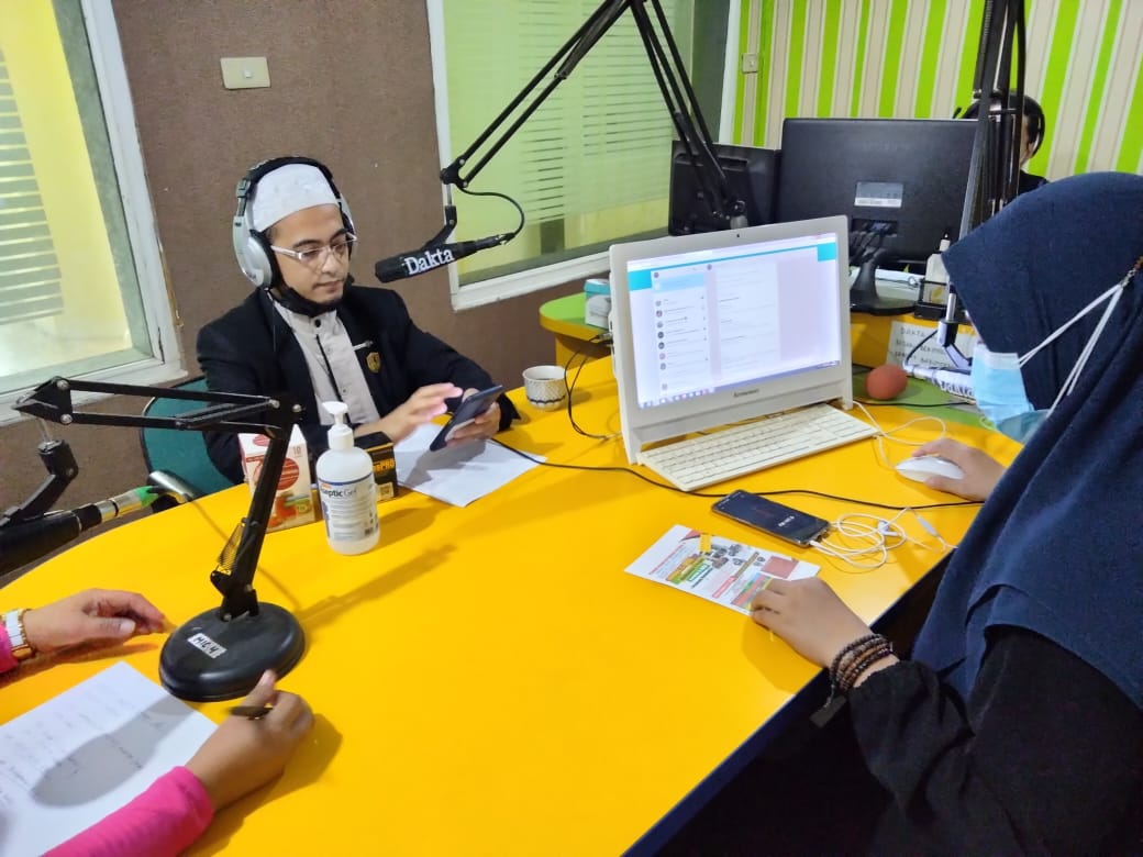 Kang Asep Bruder AMK.saat talkshow di Dakta Rabu 9 Juni 2021