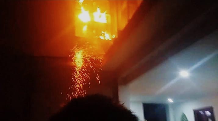 Kantor Dinas Pendidikan Kota Bekasi Terbakar