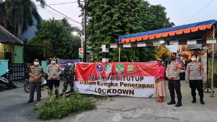 Karantina Terbatas di Perumahan Harapan Baru Bekasi Istimewa