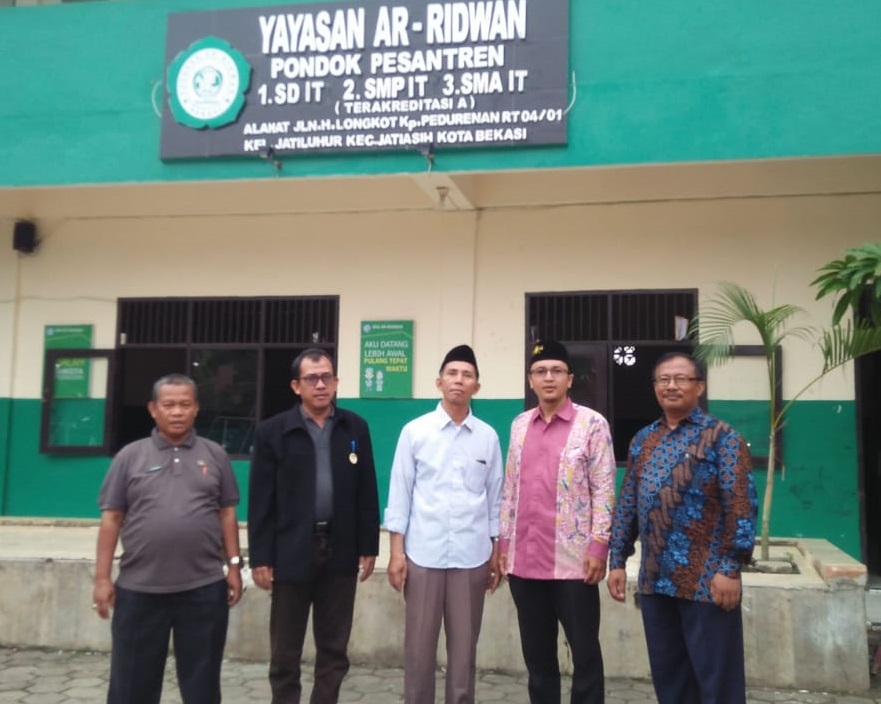 Kedisdik Kota Bekasi Inayatullah sidak di Yayasan Pondok Pesantren Ar Ridwan