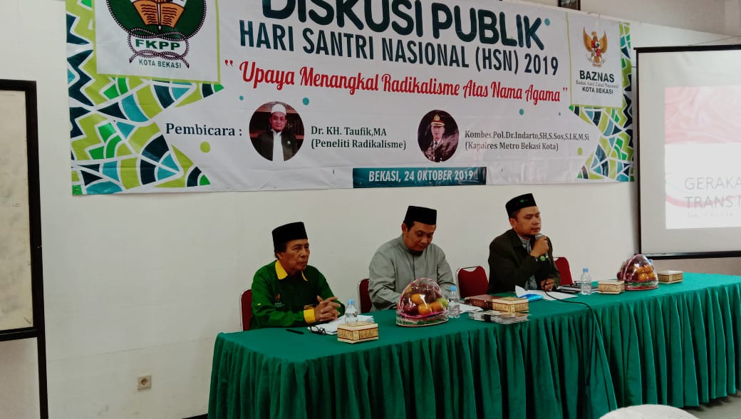 Kegiatan diskusi publik bertema Upaya Menangkal Radikalisme Atas Nama Agama