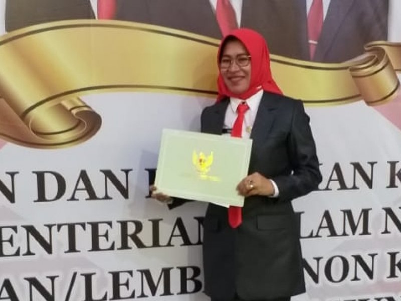 Kepala Bidang Pendidikan Dasar (Kabiddikdas) Dinas Pendidikan Kota Bekasi, Dra. Sri Yulinarti, M.Pd.