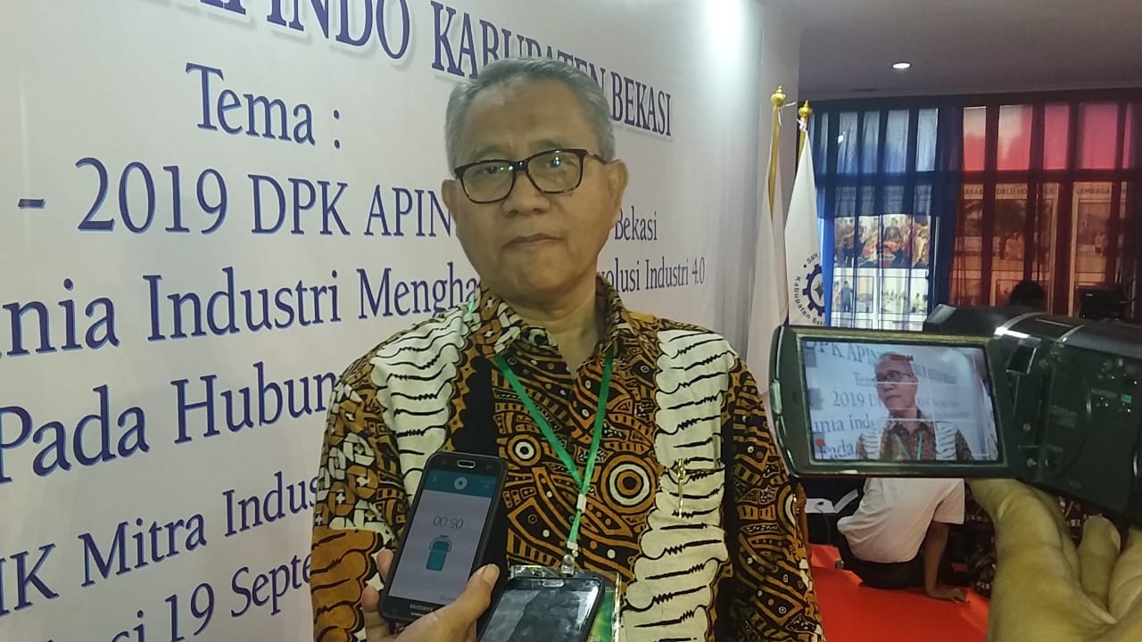 Ketua APINDO Kabupaten Bekasi Sutomo