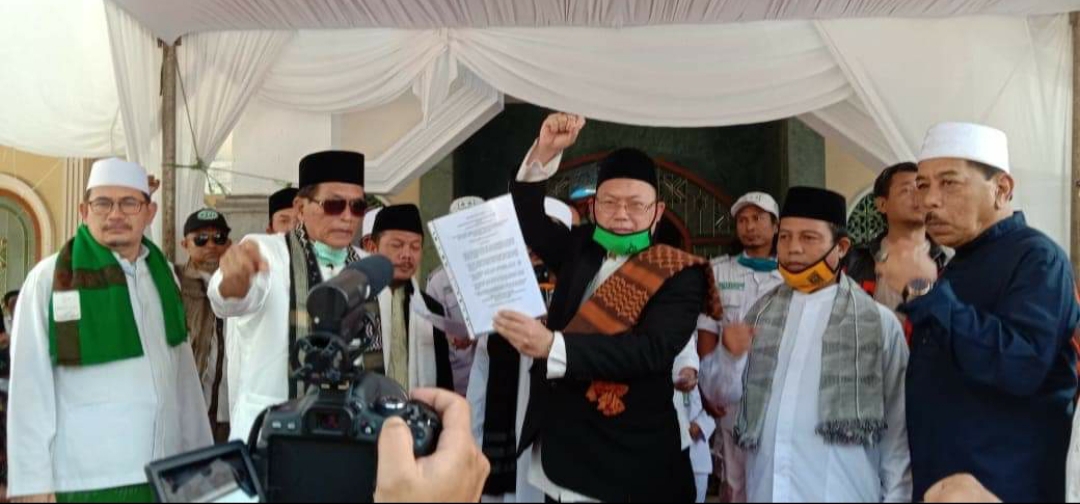 Ketua Fraksi PKS Imam Hambali terima aspirasi tolak RUU HIP