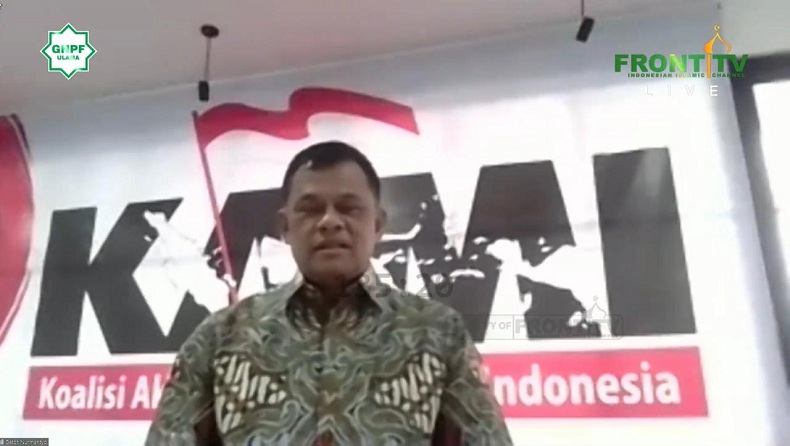 Ketua KAMI Gatot Nurmantyo