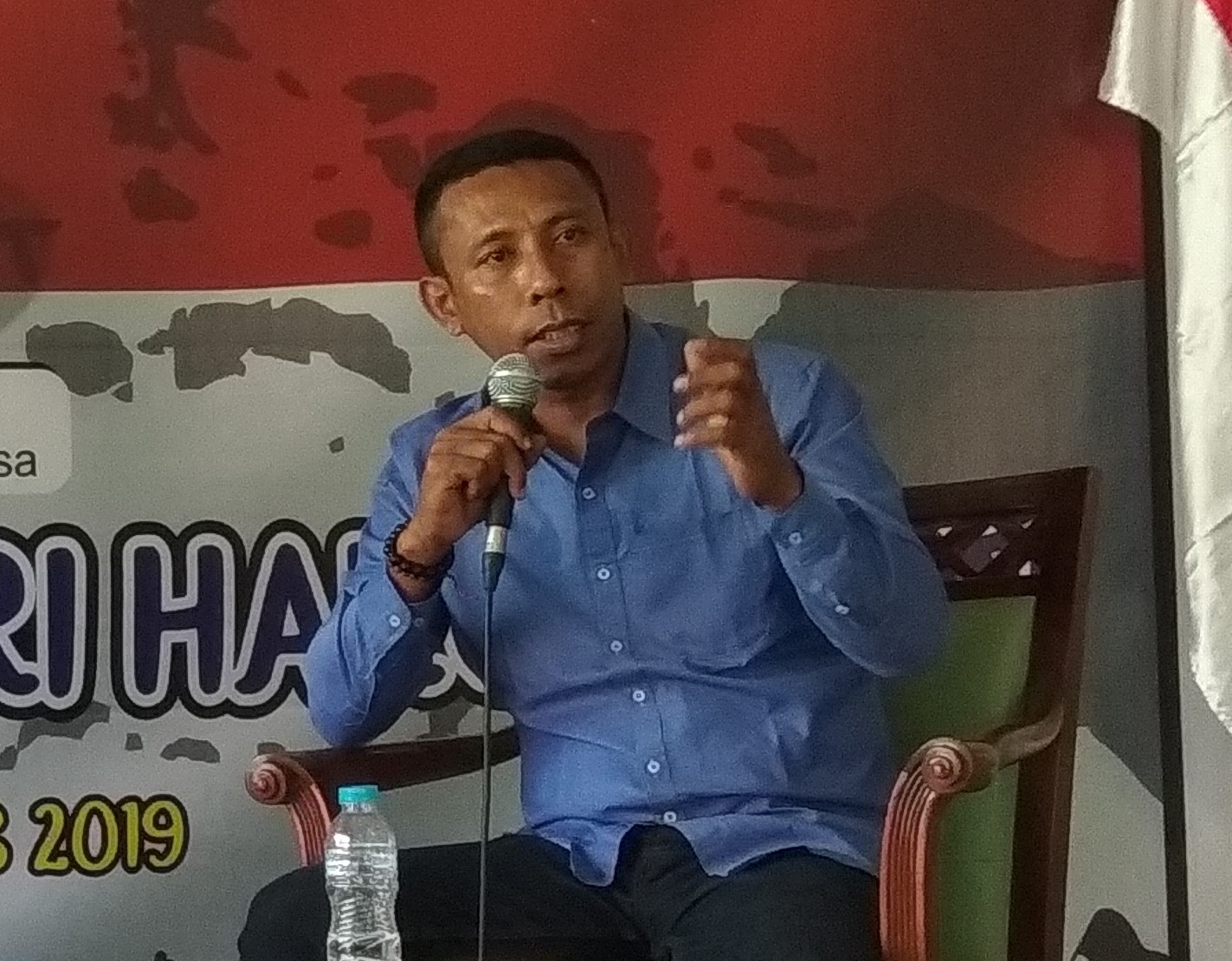 Ketua Presidium Lintas Suku Bangsa Alan MS