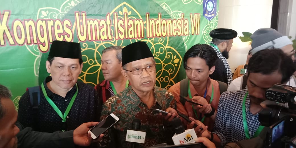 Ketua Umum Pimpinan Pusat Muhammadiyah Prof H Haedar Nashir pada KUII ke VII