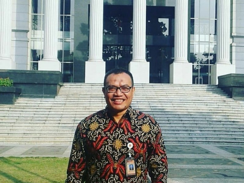 Komisioner Divisi Hukum dan Pengawasan KPU Kab.Bekasi, Wahab Habieby (instagram Dhany_Wahab)