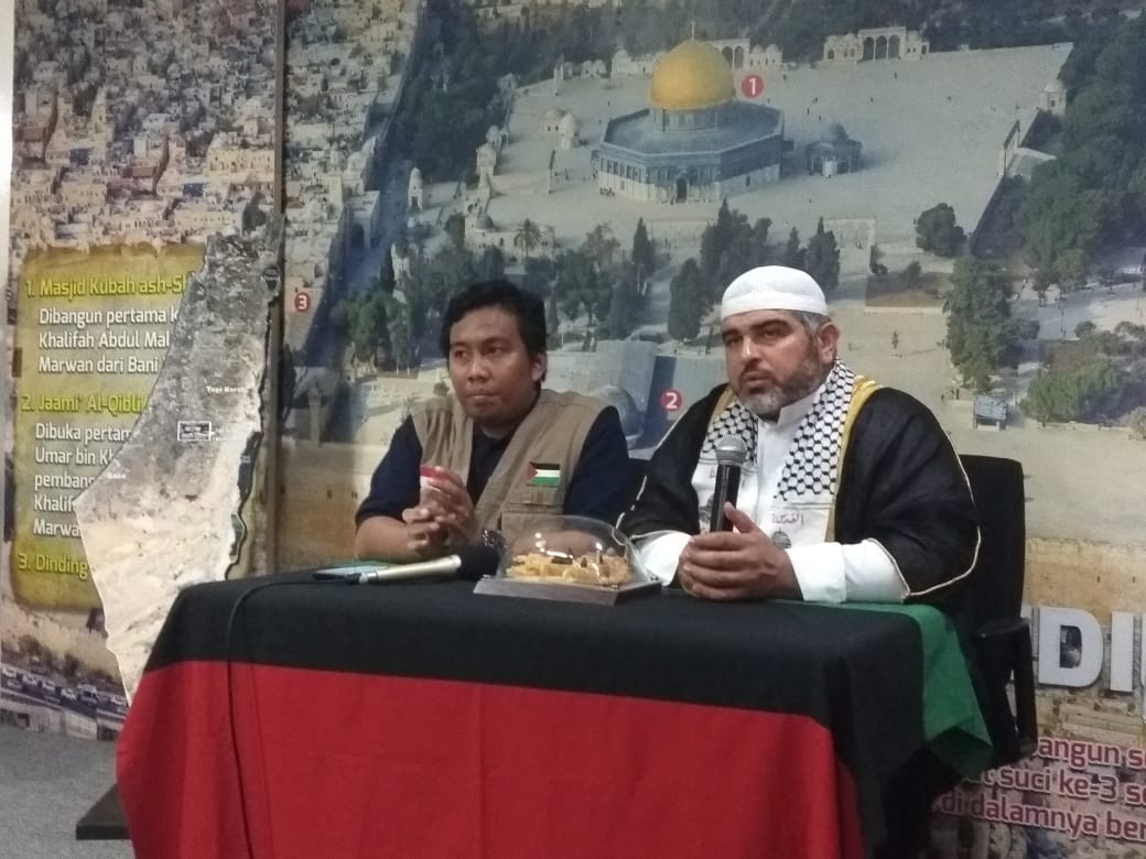 Konferensi pers Spirit of Aqsa terkait agresi militer Israel