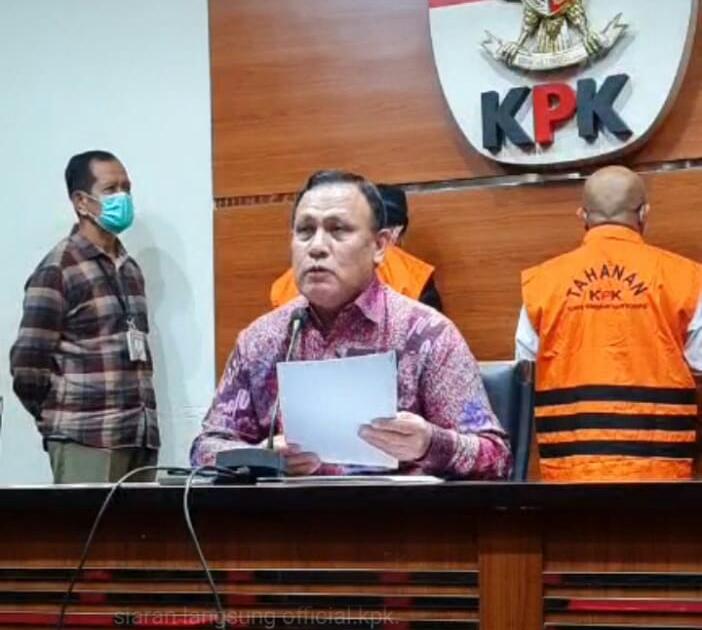 Konfrensi pers KPK OTT Walikota Bekasi