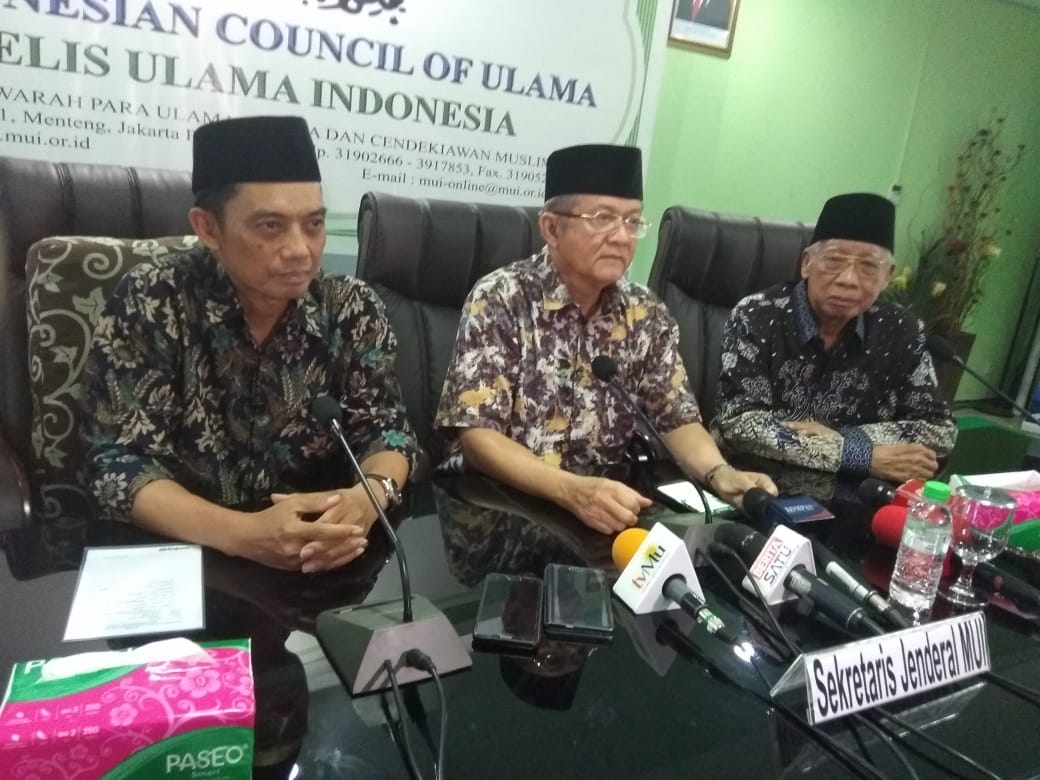 Konpres MUI soal pernyataan Sukmawati yang membandingkan Nabi Muhammad SAW dengan Soekarno