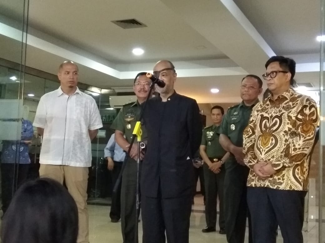 Konpres Putra bungsu B.J.Habibie Thareq Kemal Habibie