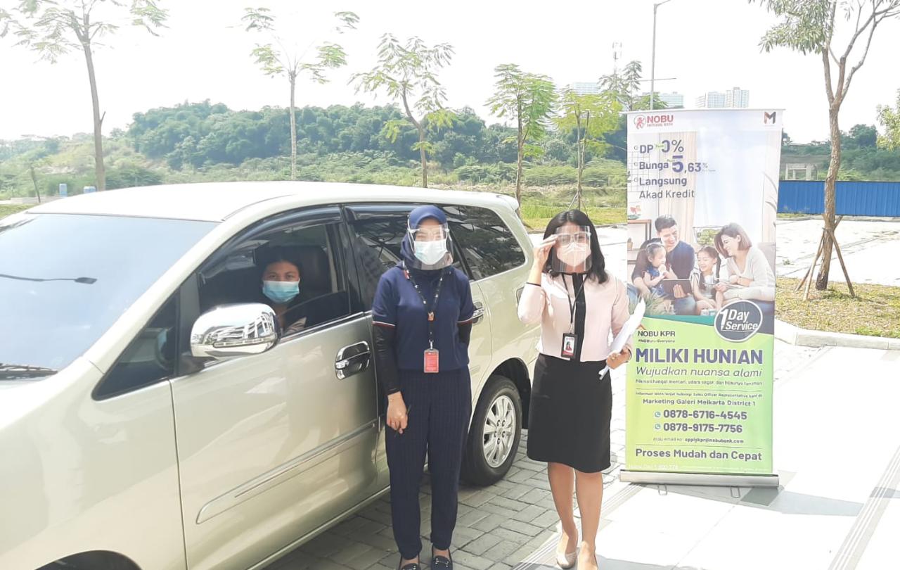 Layanan akad kredit Nobu Drive Thru bagi konsumen Meikarta