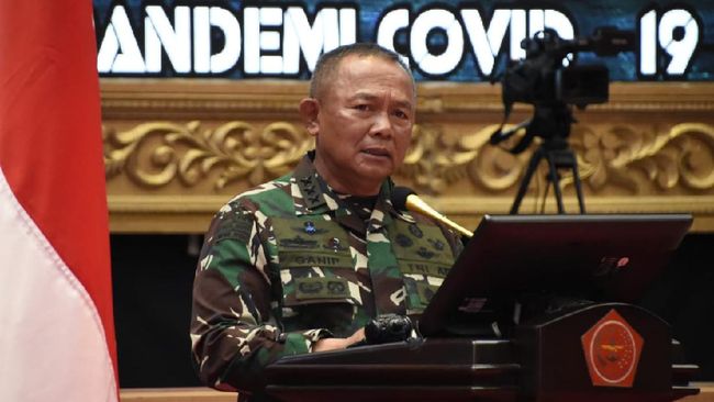 Letjen TNI Ganip Warsito dilantik Presiden Jokowi menjadi Kepala BNPB yang baru Arsip Puspen TNI