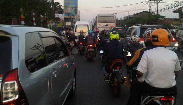 Macet di Underpass Tambun Selatan