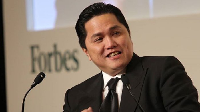 Menteri BUMN Erick Thohir