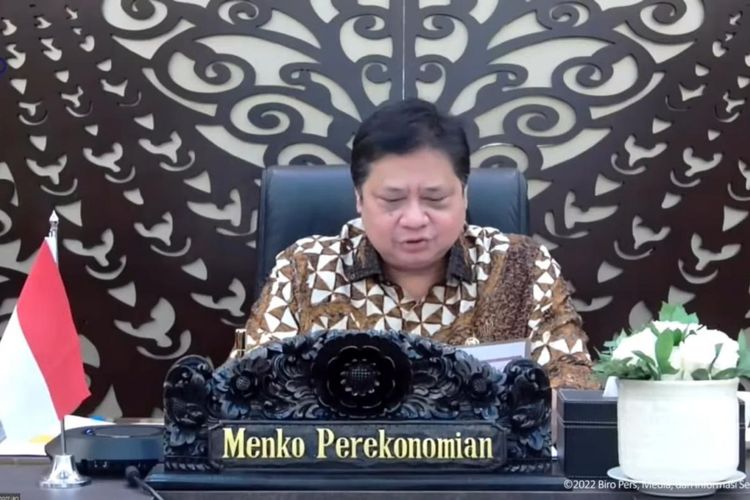 Menteri Koordinator Bidang Perekonomian Airlangga Hartarto